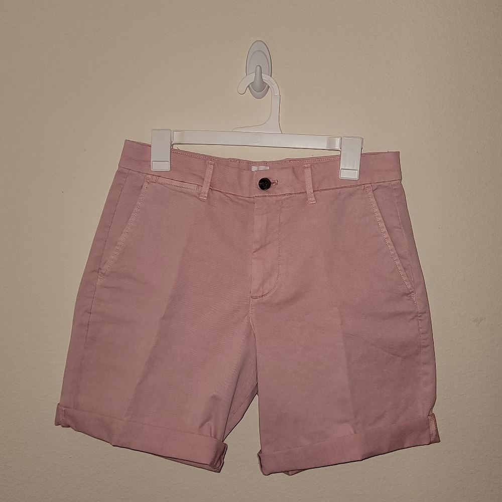 Pink khaki shorts